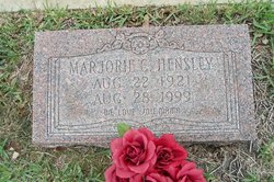 Marjorie <I>Christian</I> Hensley 