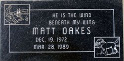 Matthew Shane “Matt” Oakes 