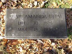 Susie Amanda <I>Arnold</I> Clem 