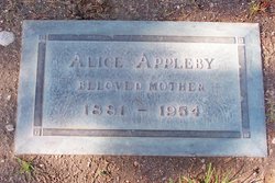 Alice <I>Wilson</I> Appleby 