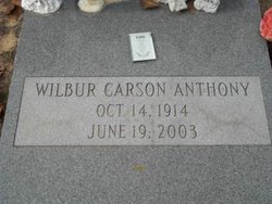 Wilbur Carson Anthony 