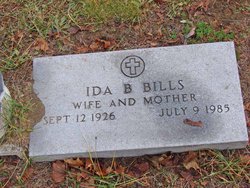 Ida Belle <I>Rhodes</I> Bills 