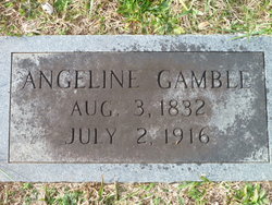 Angeline F. <I>Thompson</I> Gamble 