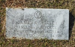 TSGT James R Shirley Sr.