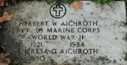 PVT Herbert W. Aichroth 