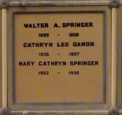 Mary Cathryn <I>Atwood</I> Springer 