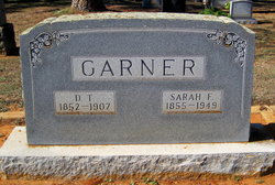 Sarah Francis “Sallie” <I>Appling</I> Garner 