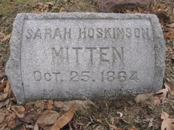 Sarah “Bonnie” <I>Hoskinson</I> Mitten 