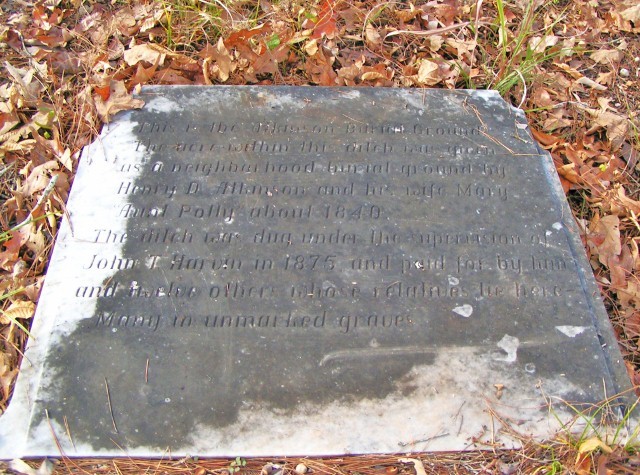 Atkinson Burial Ground