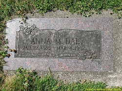 Anna Margaret <I>Wickman</I> Daly 