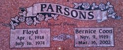 Bernice <I>Coon</I> Parsons 