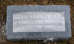 Lulu <I>Baker</I> Underwood 
