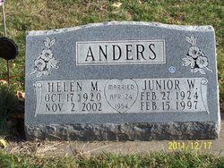 Helen M <I>Powell</I> Anders 