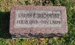 Sarah Elizabeth <I>Benefiel</I> Buchanan 