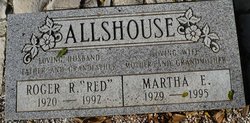 Martha Elizabeth <I>Wass</I> Allshouse 