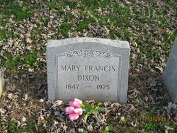 Mary Francis <I>Reed</I> Dixon 