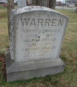 Ambrose B Warren 
