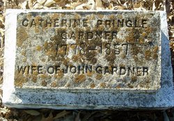 Susannah Catherine “Catie” <I>Pringle</I> Gardner 