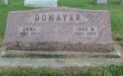 Emma E <I>Bagge</I> Domayer 
