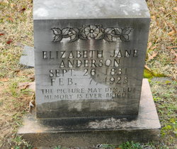 Elizabeth Jane Anderson 