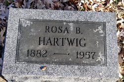 Rosa Bertha <I>Bertram</I> Hartwig 