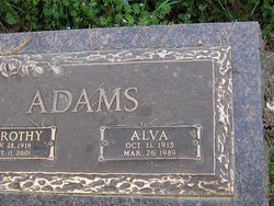 Alva Hughey Adams 
