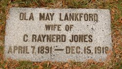 Ola May <I>Lankford</I> Jones 