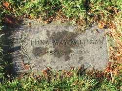Edna May <I>Diggs</I> Milligan 