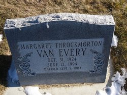 Margaret <I>Throckmorton</I> Van Every 