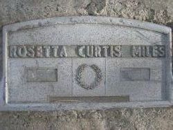 Rosetta Parthenia <I>Curtis</I> Miles 