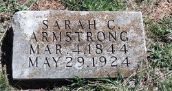 Sarah Clementine <I>Donnell</I> Armstrong 