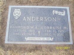 Raymond A Anderson 