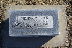 Virginia M. <I>Stone</I> Snook 