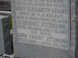Mary Elizabeth <I>Adams</I> Knight 