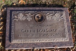 Carrie Lou Slack 