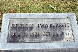 Jefferson Davis Burkett 