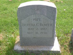 Bertha Corinne <I>Gable</I> Benfer 