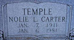 Nolie L. <I>Carter</I> Temple 