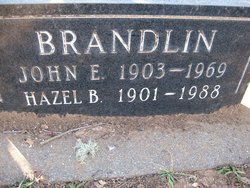 Hazel Blanche <I>Anoney</I> Brandlin 