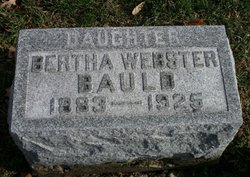 Bertha <I>Webster</I> Bauld 
