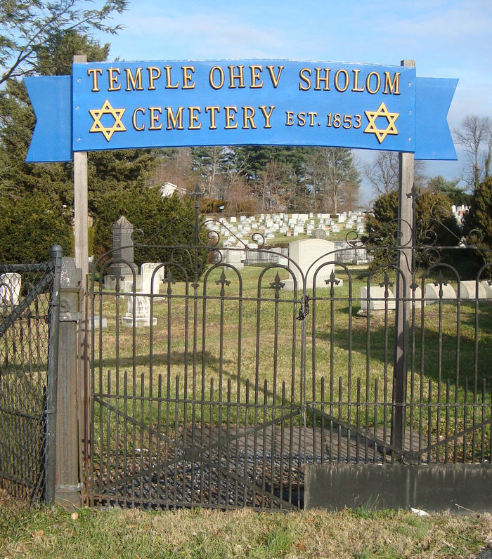 Temple Ohev Sholom Cemetery