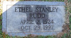 Ethel <I>Stanley</I> Rudd 