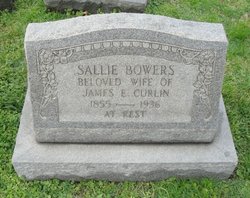Sarah “Sallie” <I>Bowers</I> Curlin 