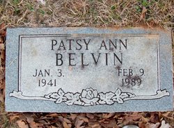 Patsy Ann <I>Tribbey</I> Belvin 