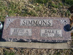 Dale E Simmons 