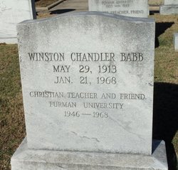 Winston Chandler Babb 