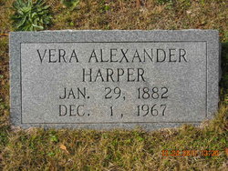 Vera Alexander Harper 