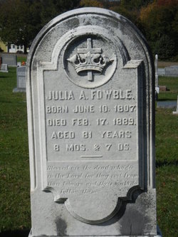 Julia A Fowble 