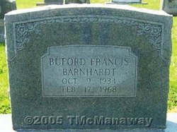 Buford Francis Barnhardt 