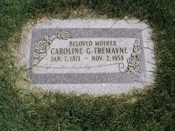 Caroline <I>Groom</I> Tremayne 